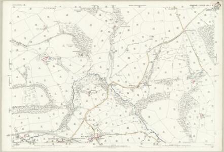 Somerset LXVII.6 (includes: Brushford; Dulverton) - 25 Inch Map