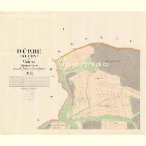 Dürre (Suchy) - m2946-1-001 - Kaiserpflichtexemplar der Landkarten des stabilen Katasters