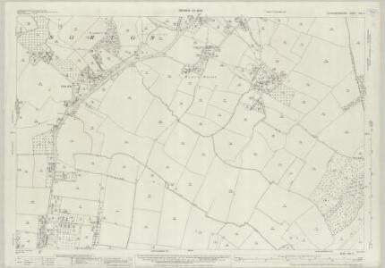 Gloucestershire XXV.4 (includes: Boddington; Down Hatherley; Norton; Twigworth) - 25 Inch Map