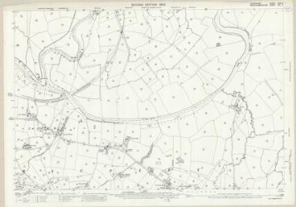 Shropshire XXXII.4 (includes: Alberbury With Cardeston; Bausley; Llandrinio; Melverley) - 25 Inch Map