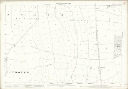 Durham XLVIII.6 (includes: Bolam; Denton; Houghton Le Side; Killerby; Morton Tinmouth; Summerhouse) - 25 Inch Map
