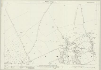 Cambridgeshire LIV.13 (includes: Fowlmere; Foxton; Thriplow) - 25 Inch Map