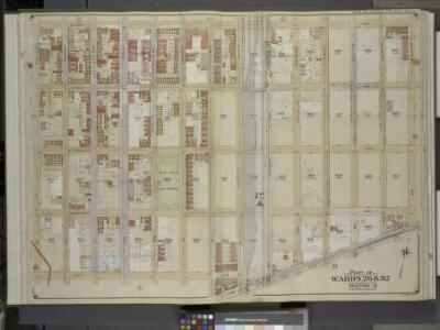 Brooklyn, Vol. 4, Double Page Plate No. 5; Part of    Wards 26 & 32; Sections 12; [Map bounded by Dumont Ave., Georgia Ave., New Lots  Ave.; Including Lott Ave., Thatford St.]