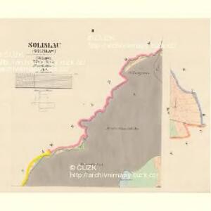 Solislau (Solislaw) - c7565-1-002 - Kaiserpflichtexemplar der Landkarten des stabilen Katasters