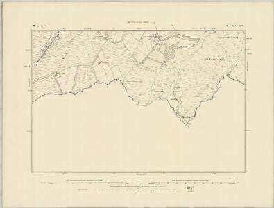 Montgomeryshire XLIV.NE - OS Six-Inch Map