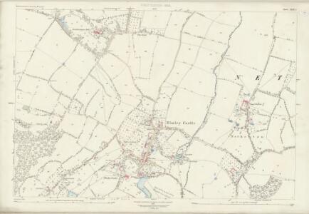 Worcestershire XLIX.5 (includes: Bricklehampton; Elmley Castle; Little Comberton; Netherton) - 25 Inch Map
