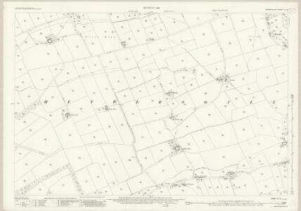 Cumberland XI.6 (includes: Hethersgill) - 25 Inch Map