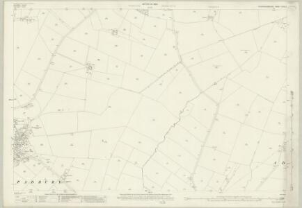 Buckinghamshire XVIII.4 (includes: Adstock; Padbury; Thornborough) - 25 Inch Map