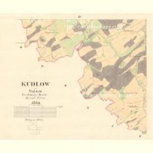 Kudlow - m1414-1-003 - Kaiserpflichtexemplar der Landkarten des stabilen Katasters