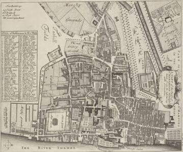 A MAPP of the Parish of St MARGARETS Westminster taken from the last Survey with Corrections 7A