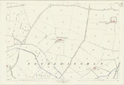 Northamptonshire XIII.6 (includes: Fotheringhay; Nassington; Woodnewton) - 25 Inch Map