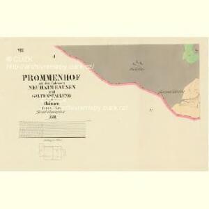 Prommenhof - c0527-1-006 - Kaiserpflichtexemplar der Landkarten des stabilen Katasters