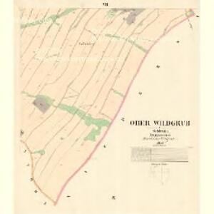 Ober Wildgrub - m0836-2-006 - Kaiserpflichtexemplar der Landkarten des stabilen Katasters