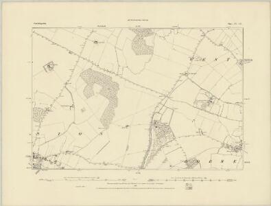 Cambridgeshire LV.SW - OS Six-Inch Map