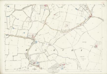 Worcestershire XXIX.4 (includes: Hanbury) - 25 Inch Map