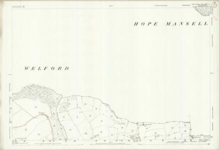 Gloucestershire XXIII.14 (includes: East Dean; Hope Mansell; Ruardean; Walford) - 25 Inch Map