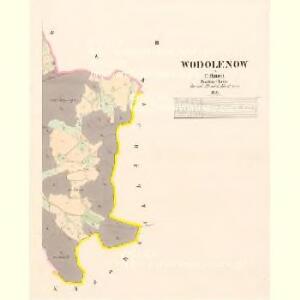 Wodolenow - c5373-1-002 - Kaiserpflichtexemplar der Landkarten des stabilen Katasters