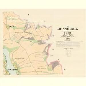 Messiborz - m1754-1-003 - Kaiserpflichtexemplar der Landkarten des stabilen Katasters