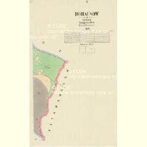 Bohausow - c0315-1-004 - Kaiserpflichtexemplar der Landkarten des stabilen Katasters
