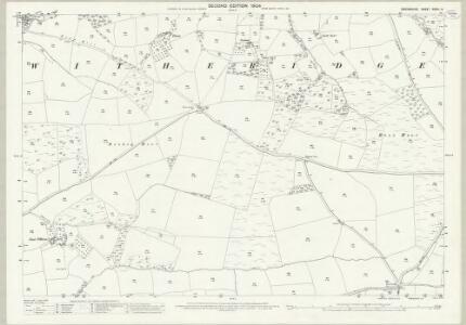 Devon XXXIII.14 (includes: Thelbridge; Witheridge) - 25 Inch Map