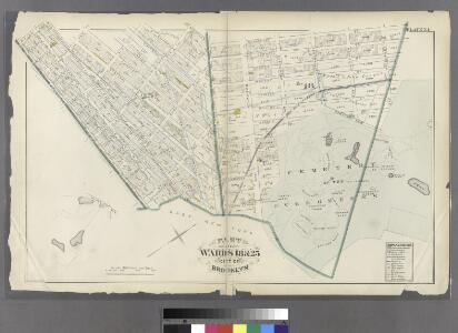 Plate 34: Part of Wards 23 & 25. City of Brooklyn.