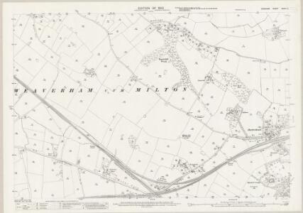 Cheshire XXXIII.12 (includes: Hartford; Northwich; Weaverham cum Milton) - 25 Inch Map