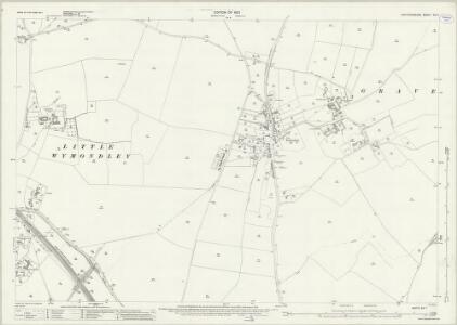 Hertfordshire XII.7 (includes: Graveley; Stevenage; Wymondley) - 25 Inch Map