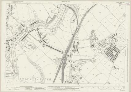 Durham XIII.7 (includes: Harraton; Houghton Le Spring; Offerton; South Biddick; Washington) - 25 Inch Map
