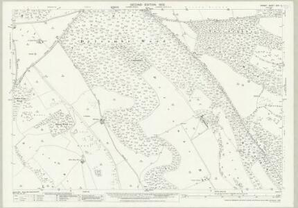 Dorset XXIII.11 (includes: Hilton; Milton Abbas; Stoke Wake; Winterborne Houghton; Wooland) - 25 Inch Map