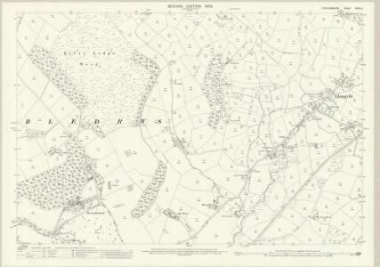 Cardiganshire XXXIV.2 (includes: Llangybi) - 25 Inch Map