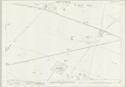 Wiltshire LIV.14 (includes: Amesbury; Wilsford Cum Lake; Winterbourne Stoke) - 25 Inch Map
