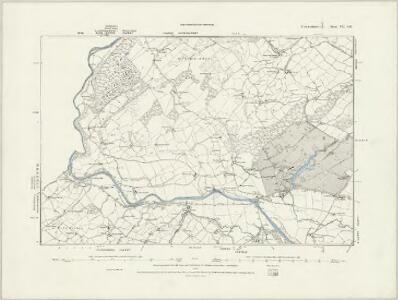 Merionethshire VII.SW - OS Six-Inch Map
