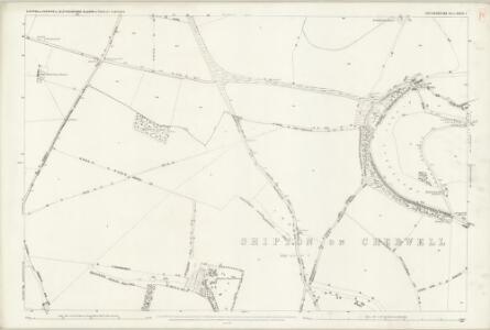 Oxfordshire XXVII.1 (includes: Bletchingdon; Hensington Without; Shipton on Cherwell; Tackley) - 25 Inch Map