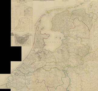 Nouvelle carte de la Hollande, d'apres Krayenhoff et les meilleurs cartes connues : 24 feuilles