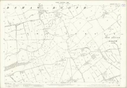 Lancashire LVI.5 (includes: Goldshaw Booth; Higham With West Close Booth; Northtown; Old Laund Booth; Sabden) - 25 Inch Map