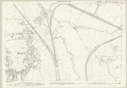 Derbyshire XIII.5 (includes: Aston cum Aughton; Beighton; Wales) - 25 Inch Map
