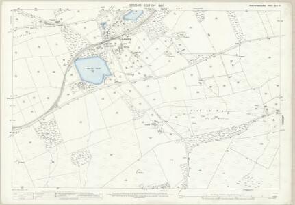 Northumberland (Old Series) XCIII.14 (includes: Allendale Common; Allendale; Haydon; Newbrough) - 25 Inch Map