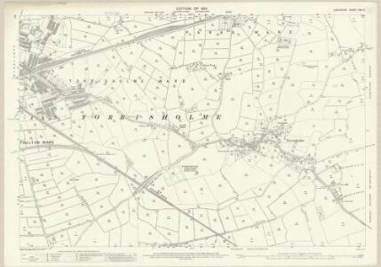 Lancashire XXX.6 (includes: Heaton With Oxcliffe; Lancaster; Morecambe And Heysham; Slyne With Hest) - 25 Inch Map