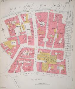Insurance Plan of City of London Vol. IV: sheet 77