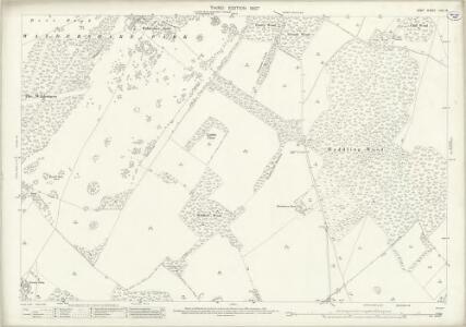 Kent LVIII.13 (includes: Coldred; Sutton; Tilmanstone) - 25 Inch Map