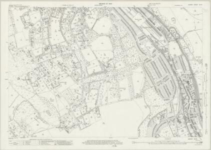 Surrey XX.10 (includes: Caterham; Coulsdon; Sanderstead; Warlingham) - 25 Inch Map