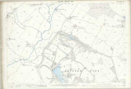 Essex (1st Ed/Rev 1862-96) XXXV.14 (includes: Great Braxted; Kelvedon; Witham) - 25 Inch Map
