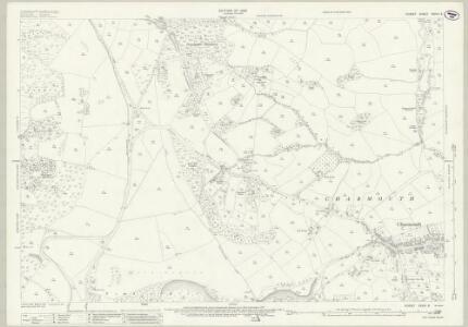 Dorset XXXVII.5 (includes: Catherston Leweston; Charmouth; Lyme Regis; Wootton Fitzpaine) - 25 Inch Map