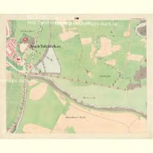 Tobitschau (Tobaczow) - m3122-1-008 - Kaiserpflichtexemplar der Landkarten des stabilen Katasters