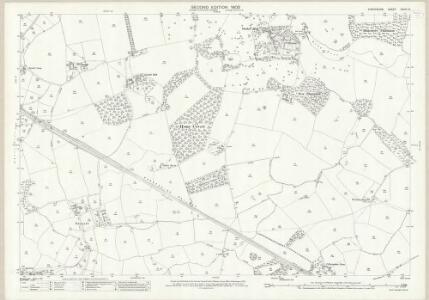 Shropshire XXXIII.12 (includes: Bicton; Ford; Pontesbury) - 25 Inch Map