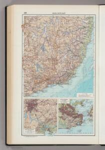 229.  Brazil, South East, Sao Paulo Region, Rio de Janeiro.  The World Atlas.
