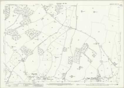 Hampshire and Isle of Wight X.13 (includes: Baughurst; Kingsclere; Wootton St Lawrence) - 25 Inch Map