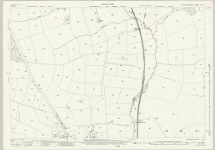 Northamptonshire XXIV.13 (includes: Draughton; Harrington; Kelmarsh; Maidwell) - 25 Inch Map