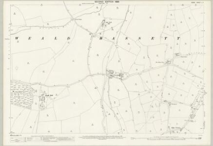 Essex (1st Ed/Rev 1862-96) L.7 (includes: North Weald Bassett) - 25 Inch Map