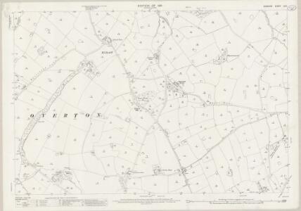 Cheshire LX.6 (includes: Chorlton; Edge; Malpas; Overton; Tilston) - 25 Inch Map